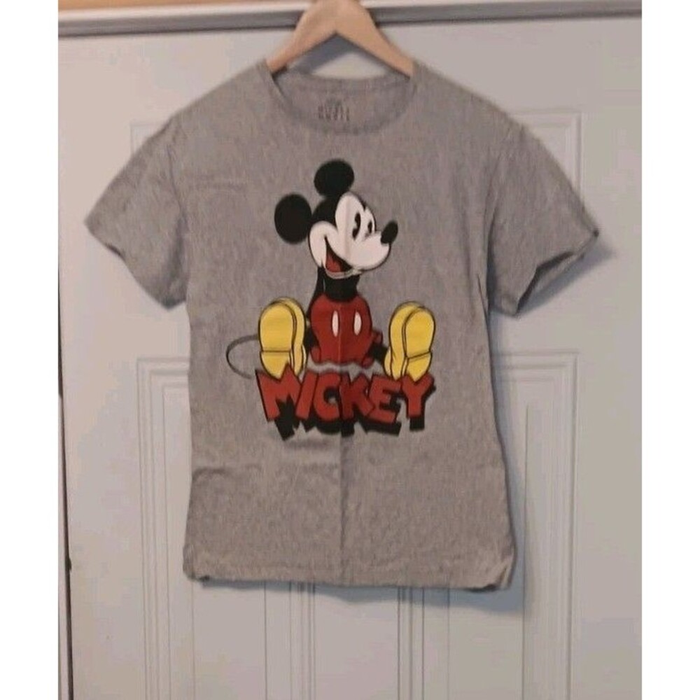 Disney Mickey Mouse Graphic Tee Shirt Medium Mens Unisex